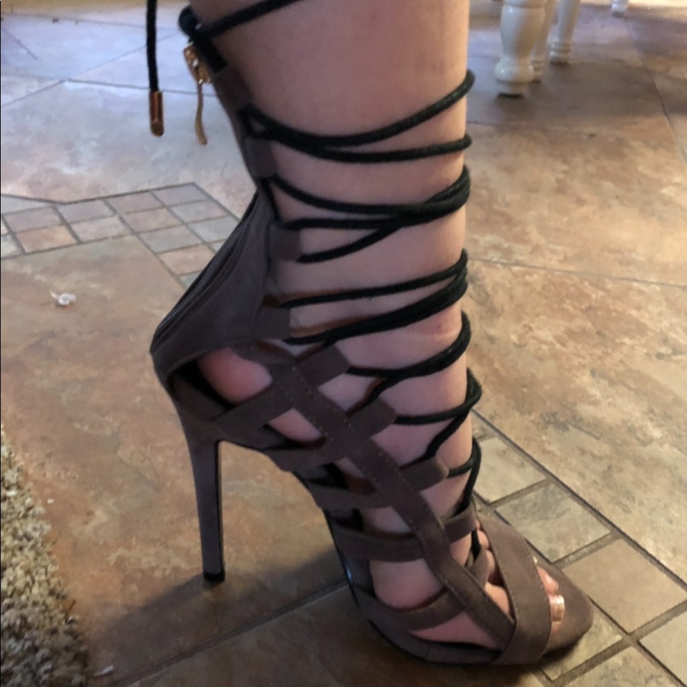 RedKiss Sassy Straps Heels - Size 8.5